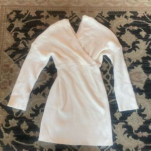 Wrap sweater dress from princess Polly